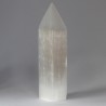 Torre de pontas de lápis de selenite - 20 cm