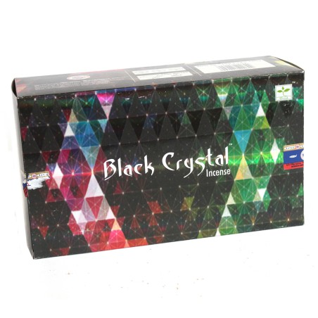 Satya Black Crystal Incenso Incenso - 15g