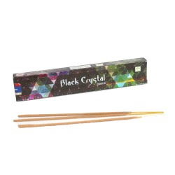 Satya Black Crystal Incenso Incenso - 15g