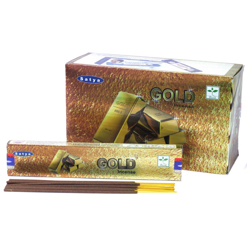 Incensos Satya 15gm - Ouro