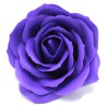 Flor Deco craft grande - violeta