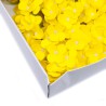 Flores de sabão feitas à mão - Jacinto - amarelo