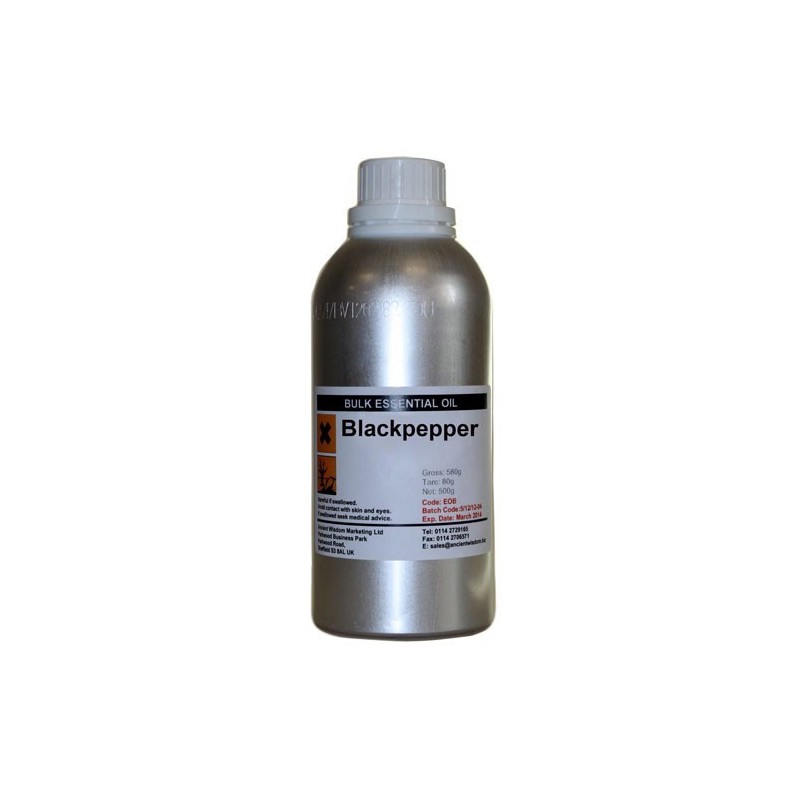 Aceite Esencial 500ml - Pimienta negra