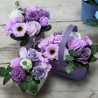 Bouquet Petite Basket - Lavanda suave