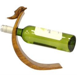 Suporte para garrafas de vinho - Dolphin