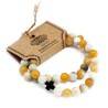 2 Pulseiras de pedras preciosas - Lealdade