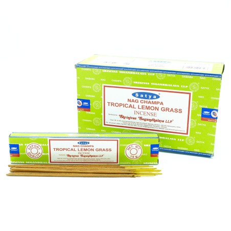 Satya Incenso Sticks 15g - Tropical Lemongrass