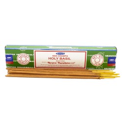 Satya Incenso Sticks 15g - Manjericão Sagrado