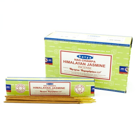 Satya Incenso Sticks 15g - Jasmim dos Himalaias