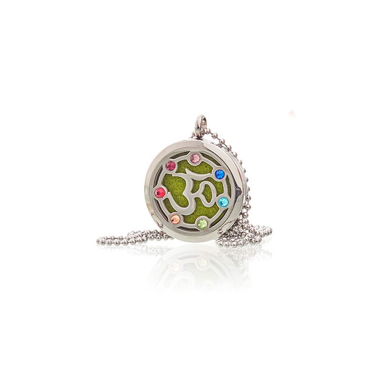 Colar de Jóias de Aromaterapia - Chakra OM - 30mm