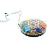 Porta-chaves Orgonite power - 7 Chakras