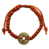 Pulseiras Feng-Shui de boa sorte - laranja