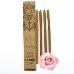 Palo Santo Varetas de Incenso Grandes - Rosas