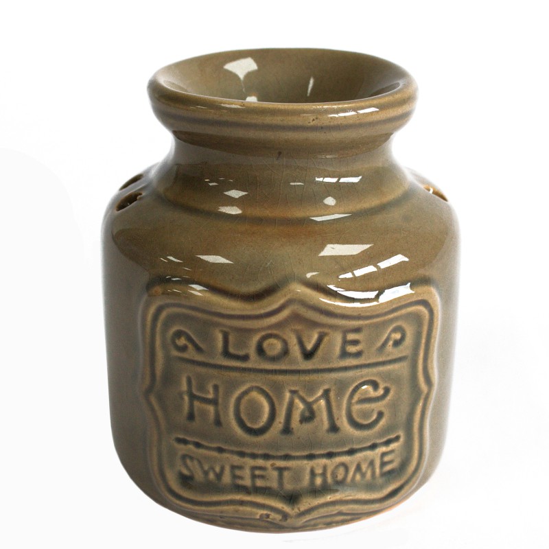 Lrg Quemador de aceite - Piedra azul - Love Home Sweet Home