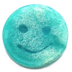 Happy Exfoliating Soap Exfoliator - Framboesa e Romã