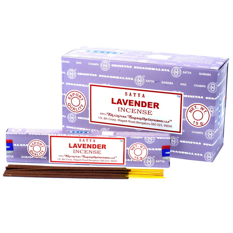 Satya Incenso Sticks 15gm - Lavanda