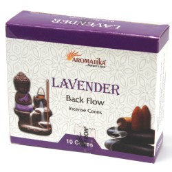 Cones de Incenso Aromatika Reflux - Lavanda