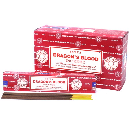 Sticks de Incenso Satya 15gm - Sangue de Dragão