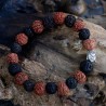 Pulseira Rudraksha Japa Mala Buda - Mix