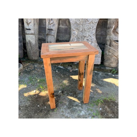 Mesa - Soporte de exhibición - Madera reciclada