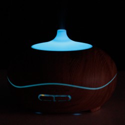 Difusor de Aromas - Ficha de rede - Cores LED - Temporizador - Domo