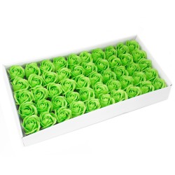 Flor de manualidades deco mediana - verde