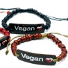 Pulseiras feitas de lema de coco - vegan