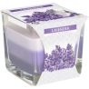 Vela de frasco Rainbow - Lavanda