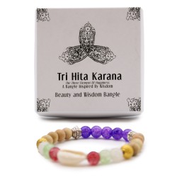 Tri Hita Karana Bangle - Beleza e Sabedoria