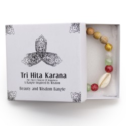 Tri Hita Karana Bangle - Beleza e Sabedoria