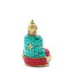 Figura de Buda em latão - Bênção - 7.5cm