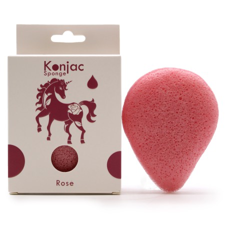 Esponja Facial Konjac - Rosa - Anti-idade