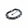 Pulseira magnética Hematite Shamballa - Pregos